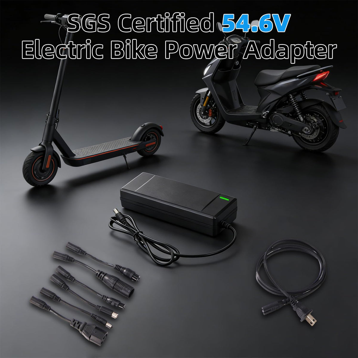 54.6V 2A Electric Bike Charger M427