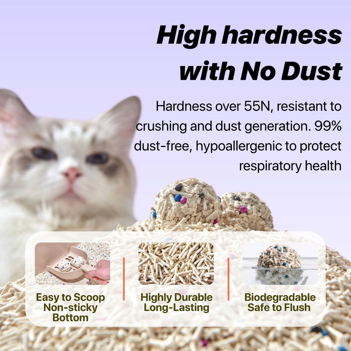 Mixed Tofu Cat Litter 5.5Lb 4 Pack P340363