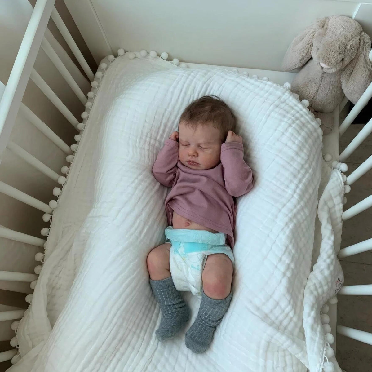 20 Inch Realistic Silicone Reborn Baby Doll Boy with Rooted Hair M819
