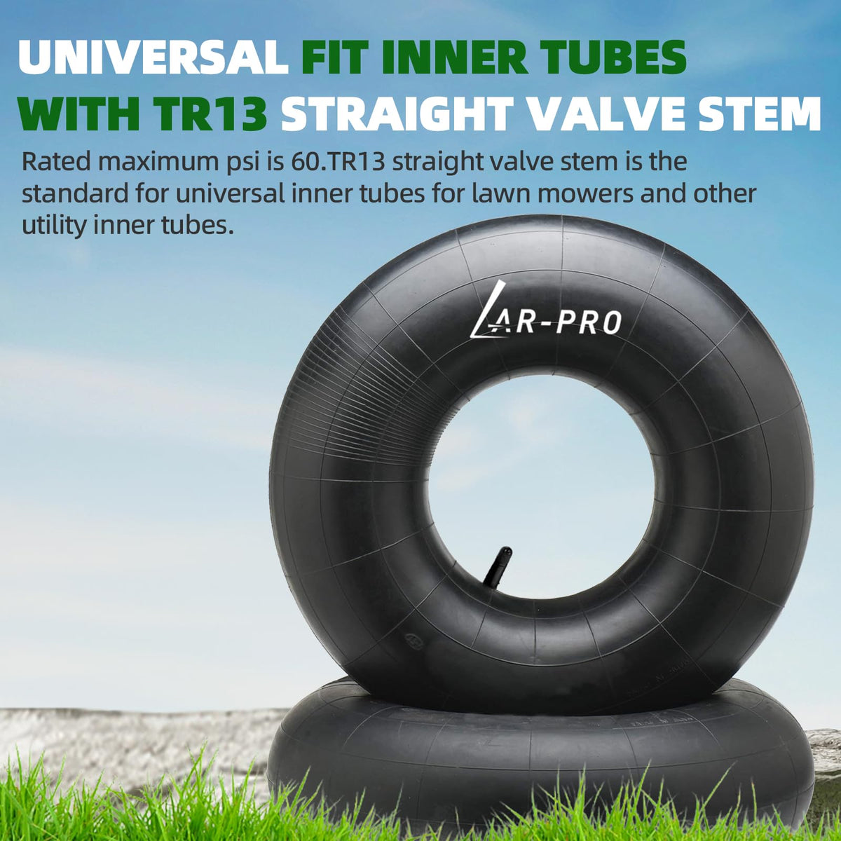 20x8.00-8 and 20x10.00-8 with 15x6.00-6 Inner Tubes, TR-13 U35674