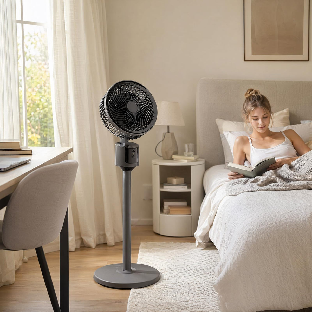 USB Powered Standing Floor Fan G35995