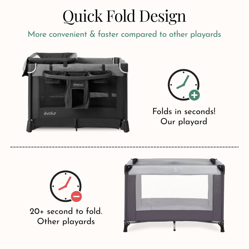 Portable Playard with Bassinet & Changing Table L681255