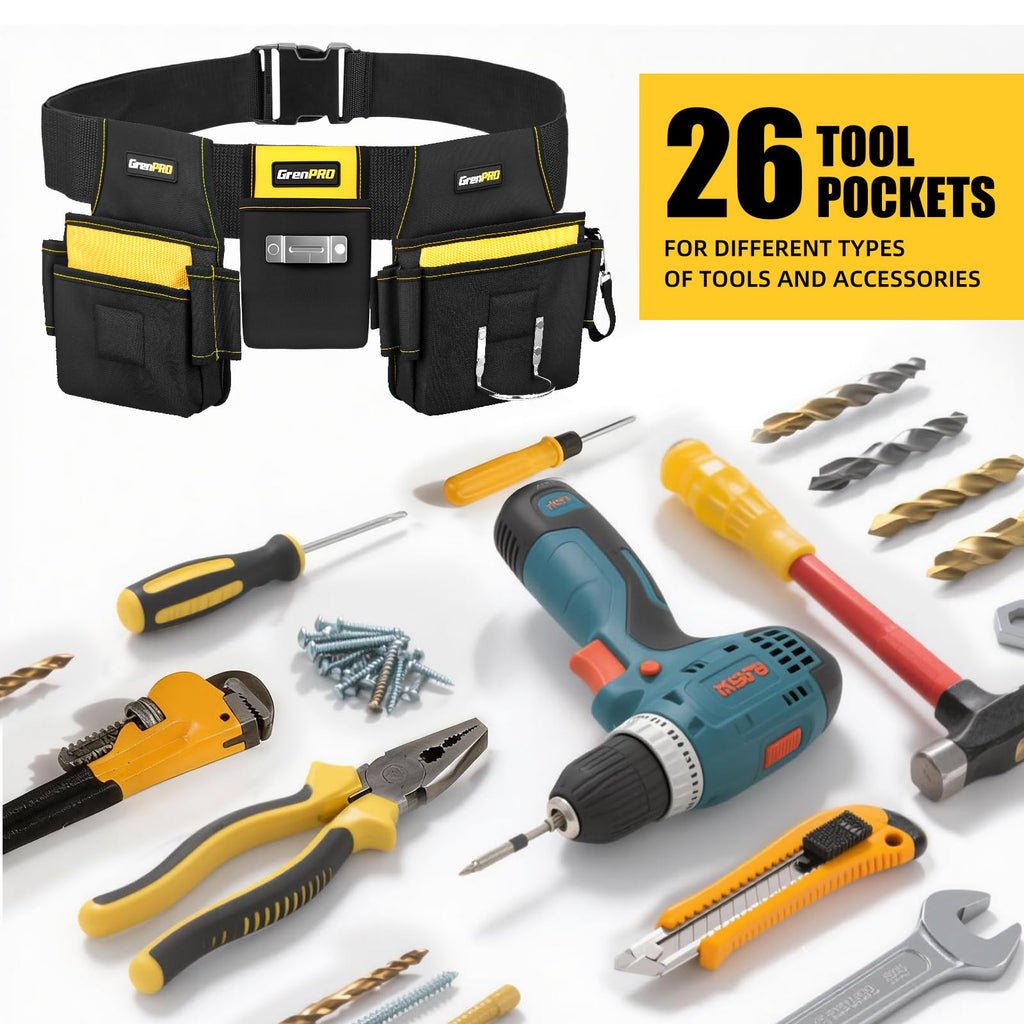 Magnetic 29 Pocket Tool Belt S342598