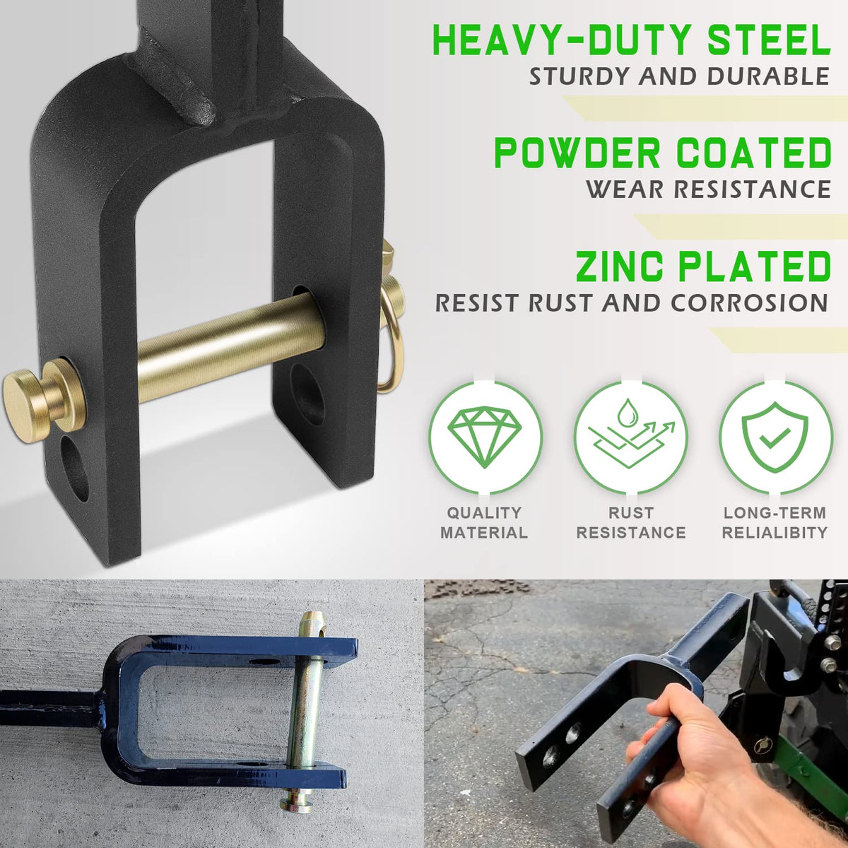 Category 1 3-Point Quick Hitch Adapter S5003