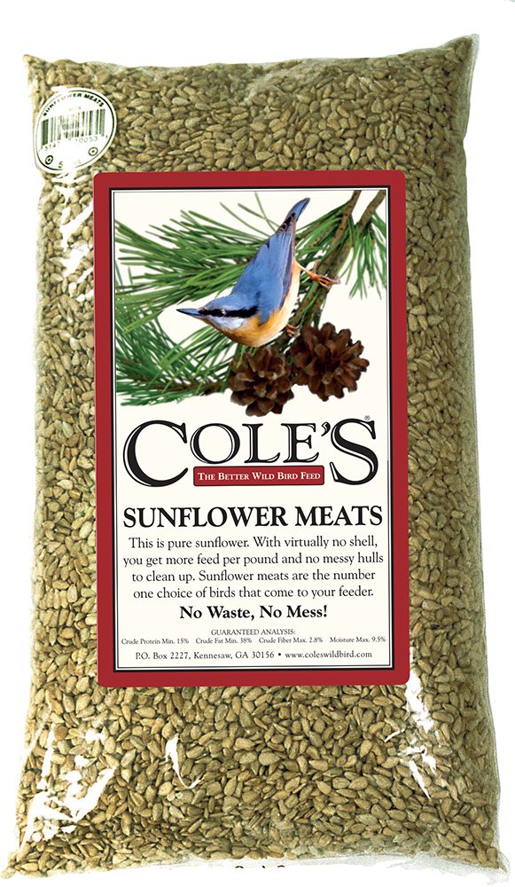 Sunflower Meats Bird Seed 20-Pound Y218217