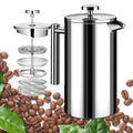 50oz Stainless Steel Double Wall Insulated French Press L945353