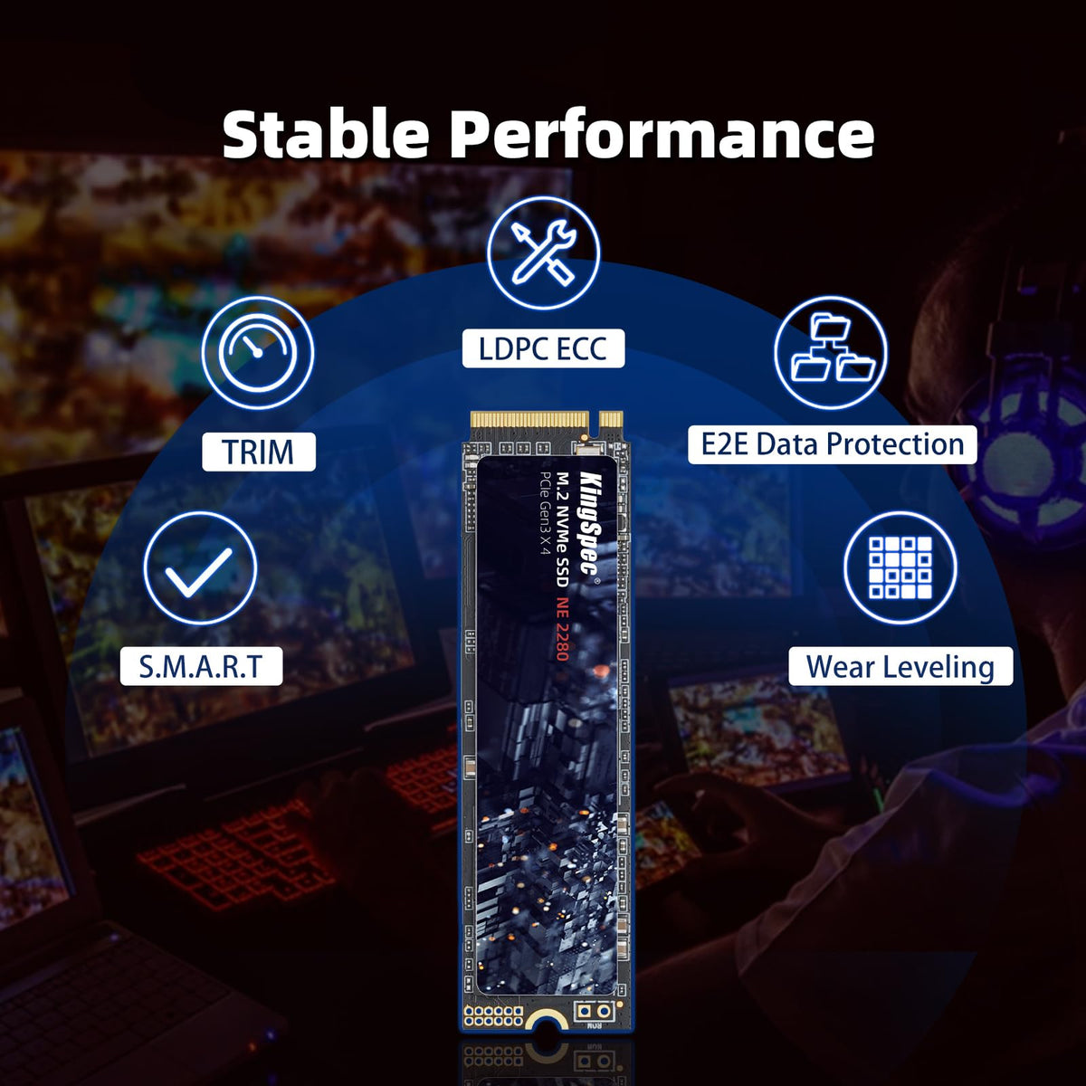 512GB M.2 NVMe Gen3x4 Internal Solid State Drive O828
