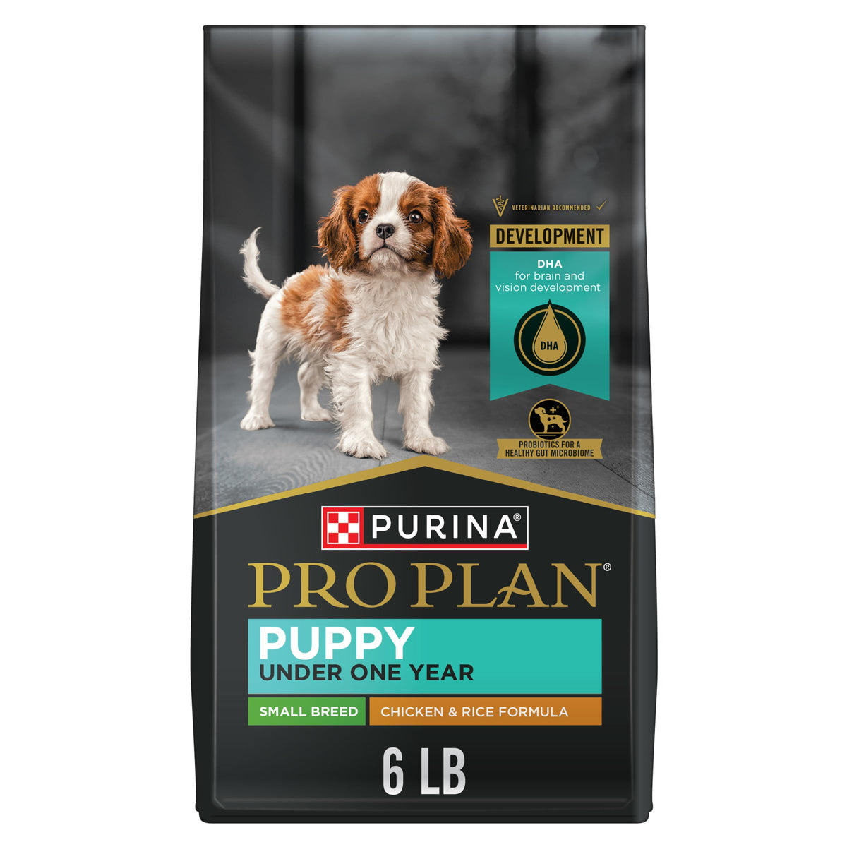 Chicken & Rice Small Breed Puppy Food 6 lb Bag Q86601