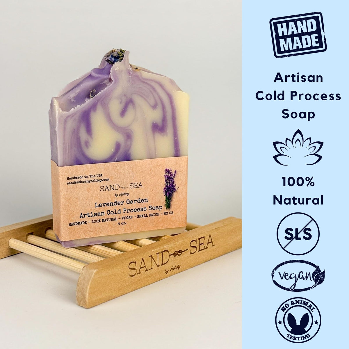 Handmade Lavender 13 Pc Spa Gift Basket P4193