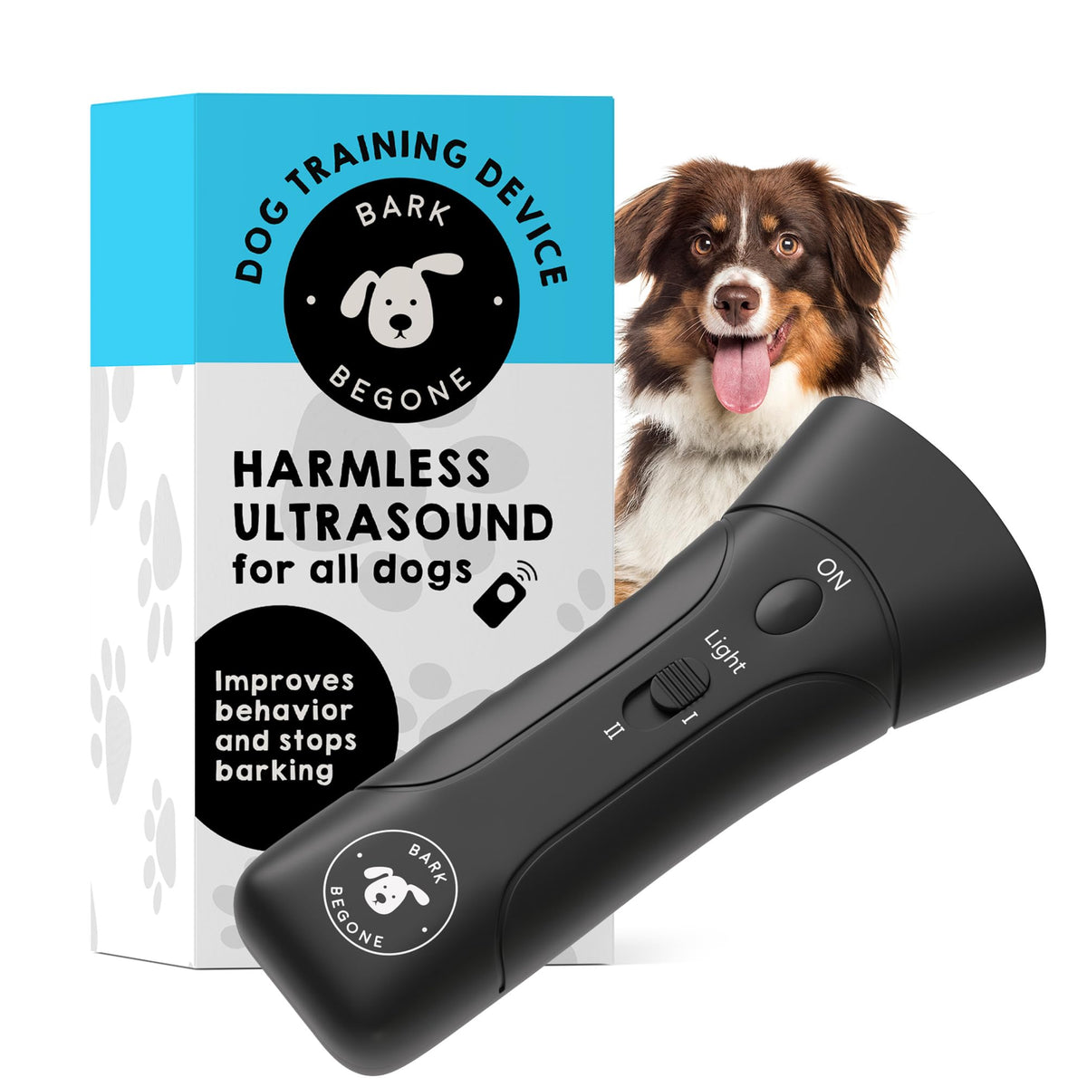 Ultrasonic Dog Bark Deterrent & Behavior Corrector G34038