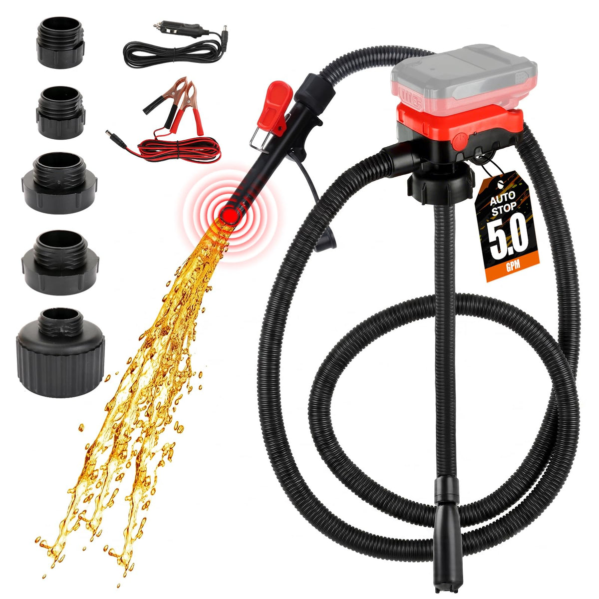 Cordless Fuel Transfer Pump D483