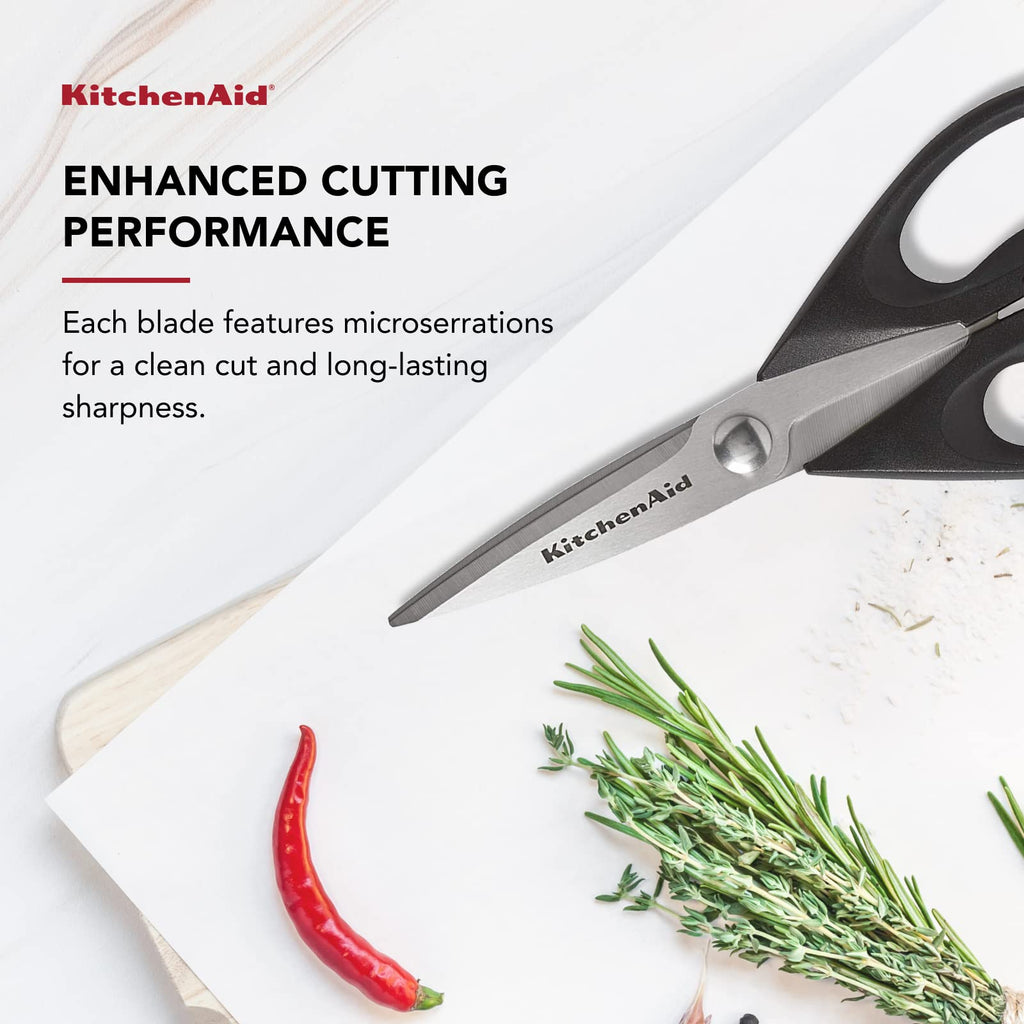 Black Stainless Steel Kitchen Shears C8682
