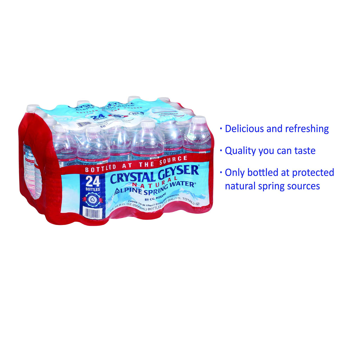 Alpine Spring Water 16.9 oz Bottle 72 Bottles A1183