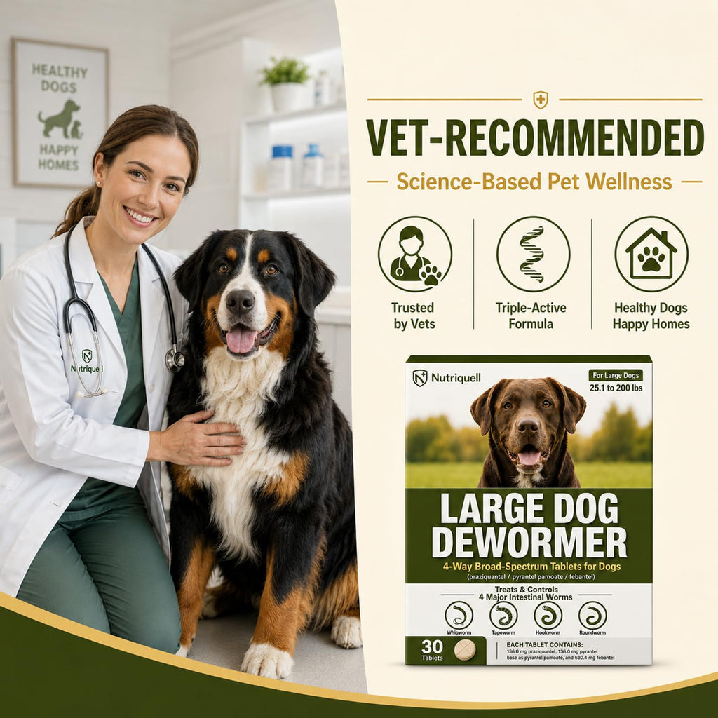 Medium and Large Dog Dewormer Tablets G30058