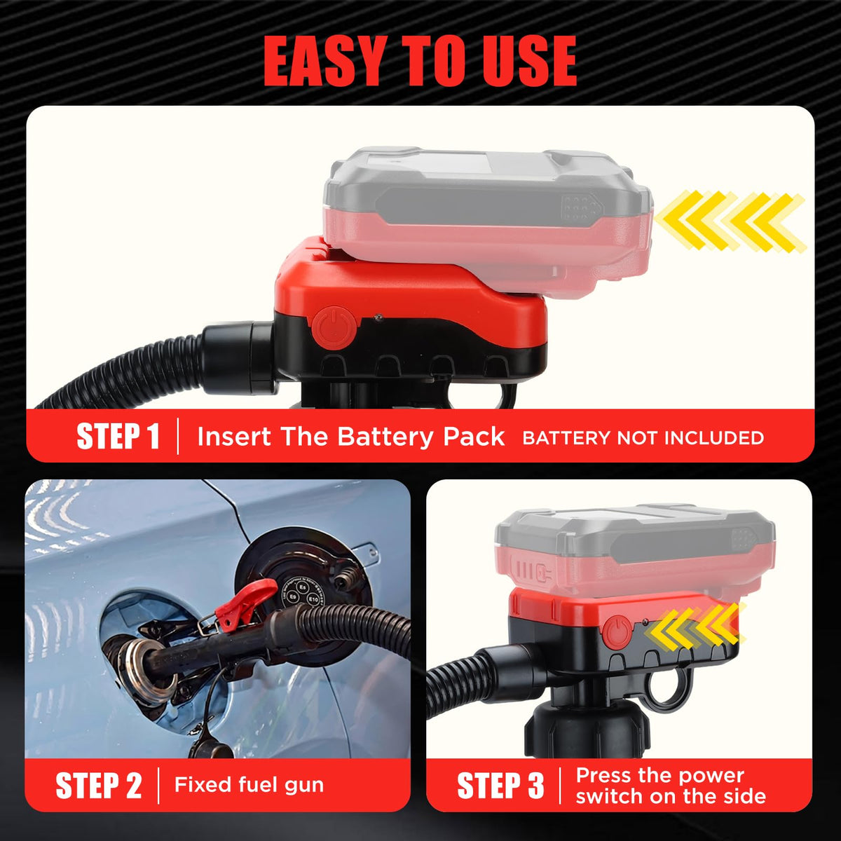 Cordless Fuel Transfer Pump D483