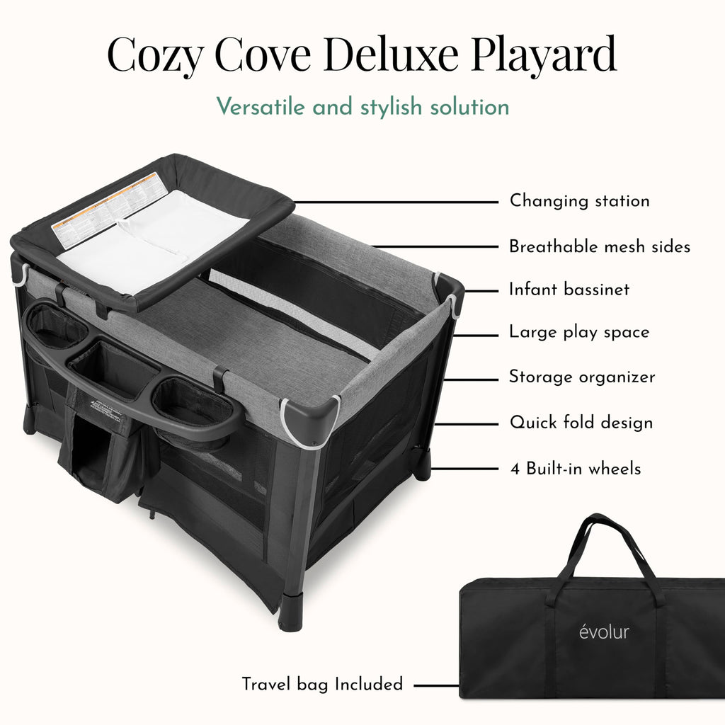 Portable Playard with Bassinet & Changing Table L681255