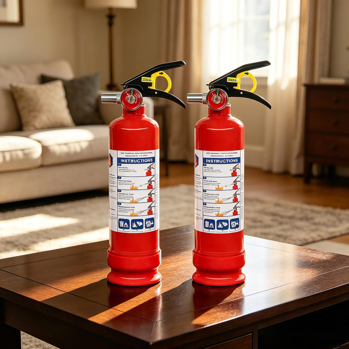 2.5lb Multi-Class Dry Powder Fire Extinguisher H45253