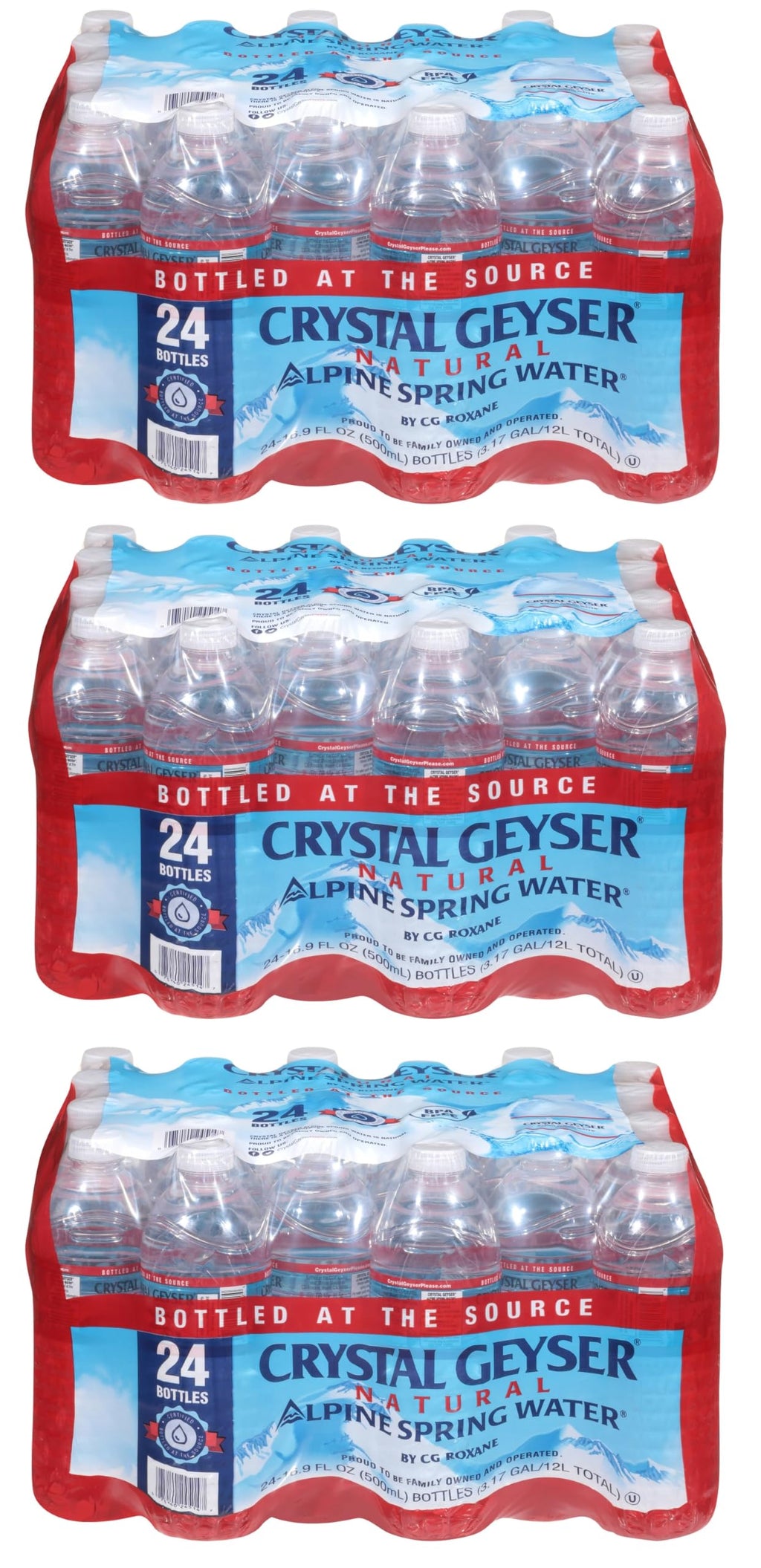 Alpine Spring Water 16.9 oz Bottle 72 Bottles A1183