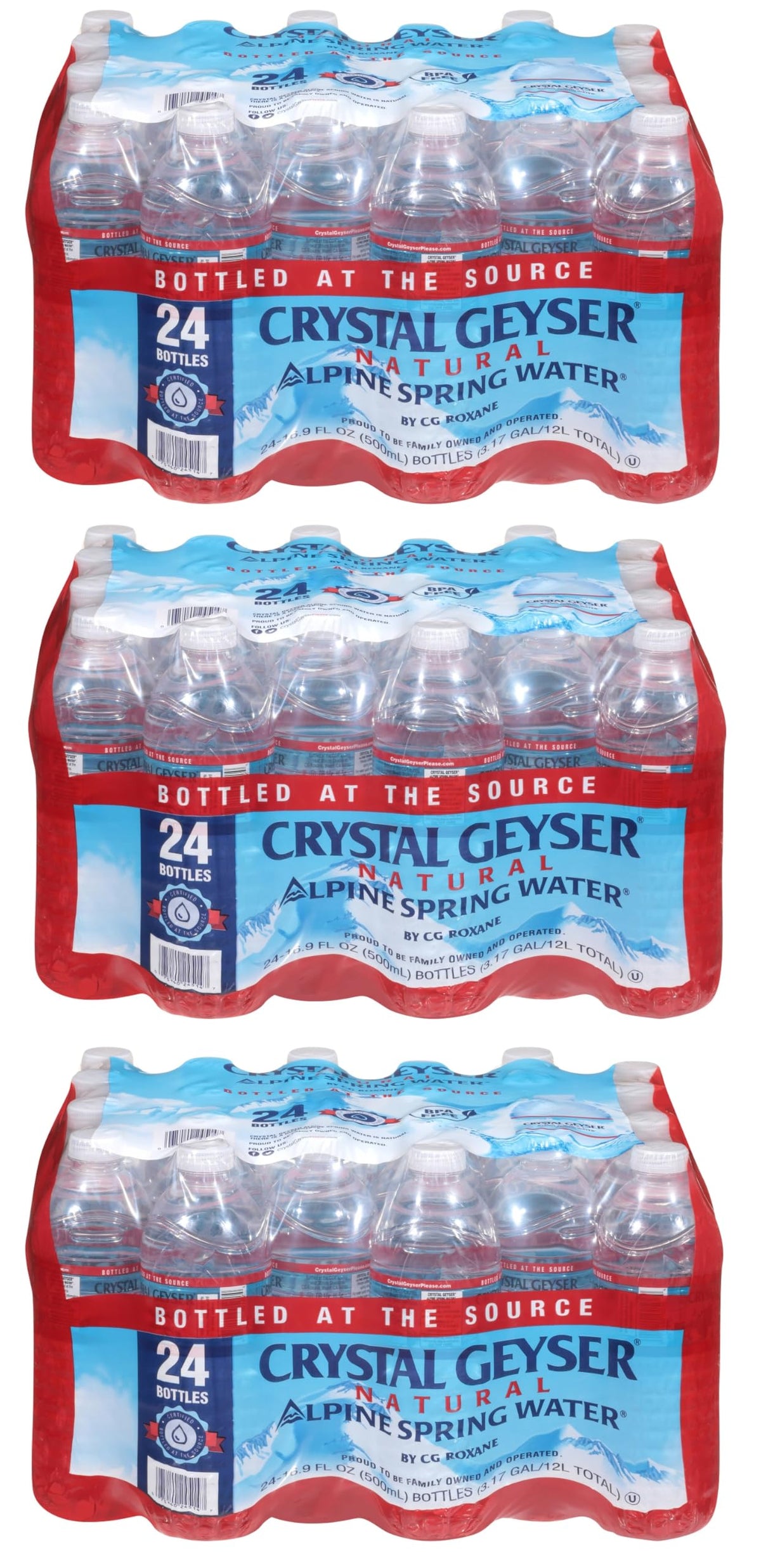 Alpine Spring Water 16.9 oz Bottle 72 Bottles A1183
