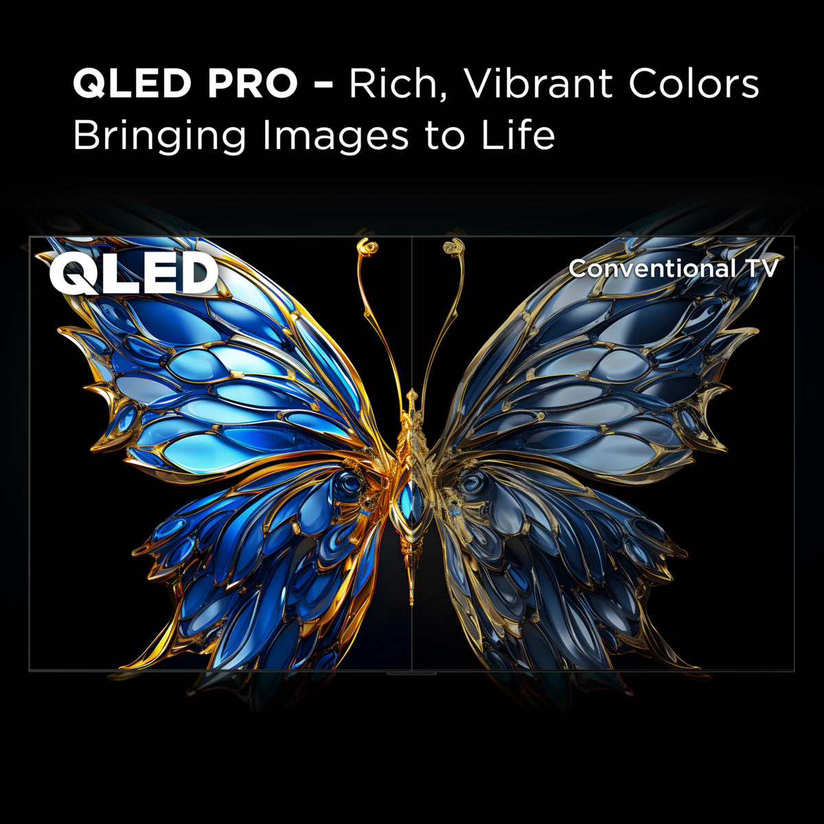55-Inch QLED 4K UHD Smart TV V3822