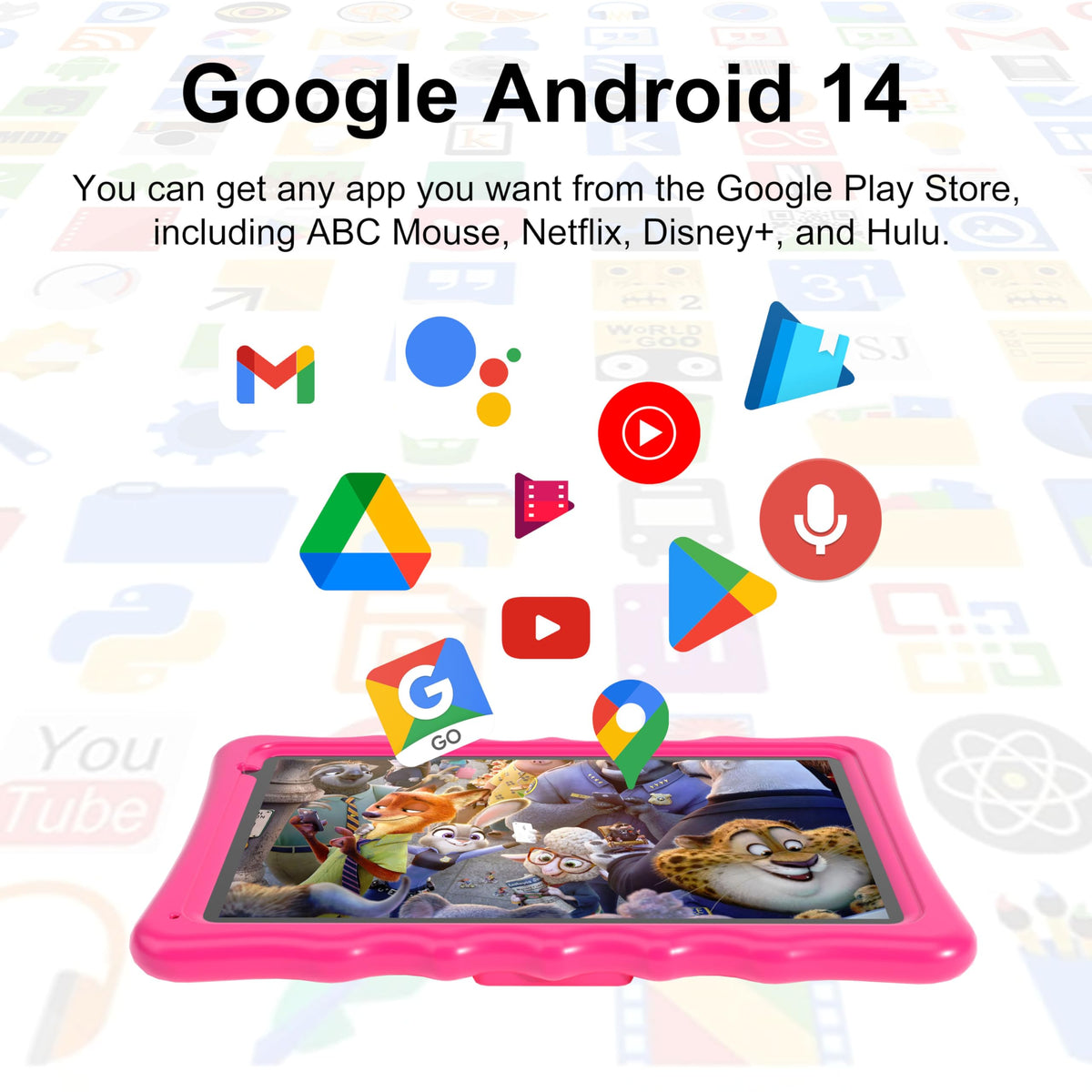 10.1 inch Android 14 Tablet 8GB RAM 32GB ROM I5139