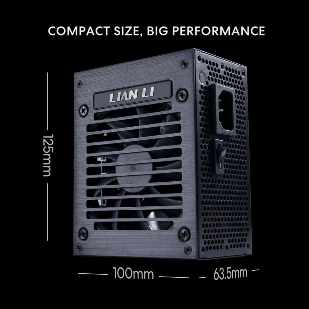 750W SFX 80 Plus Gold Black Power Supply Q8848