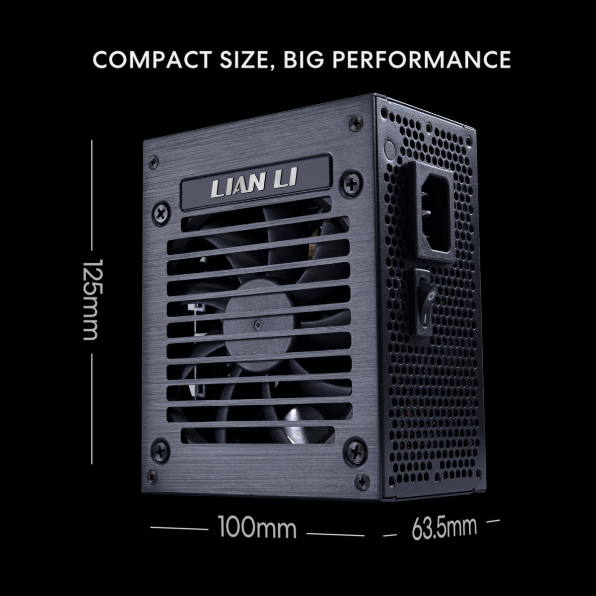 750W SFX 80 Plus Gold Black Power Supply Q8848