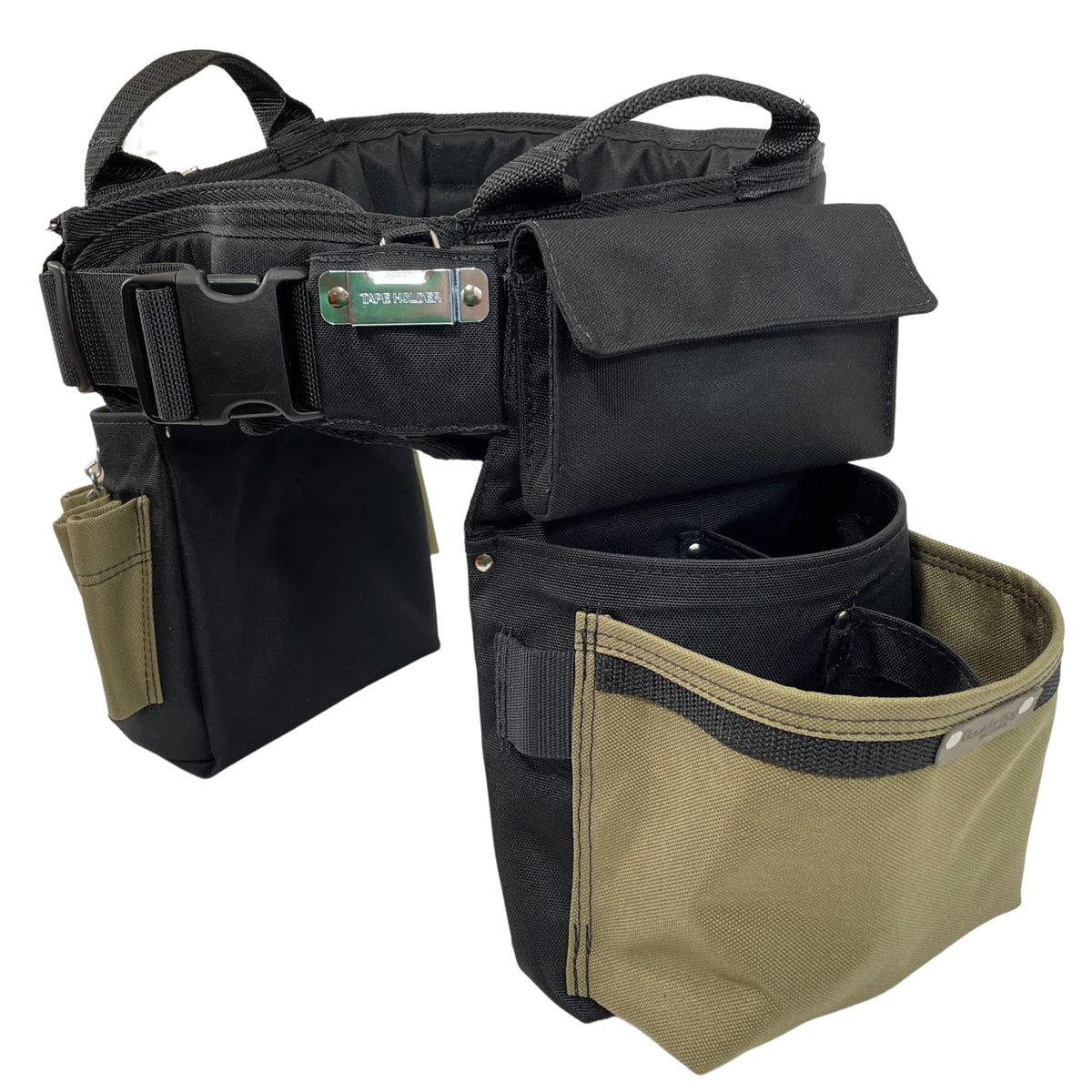 Tan Heavy Duty Tool Belt with Quick Release Buckle J833765