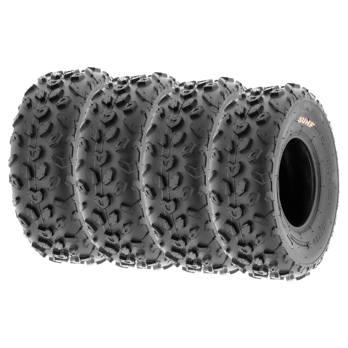 19x7-8 Tubeless 6 Ply Set of 4 L449