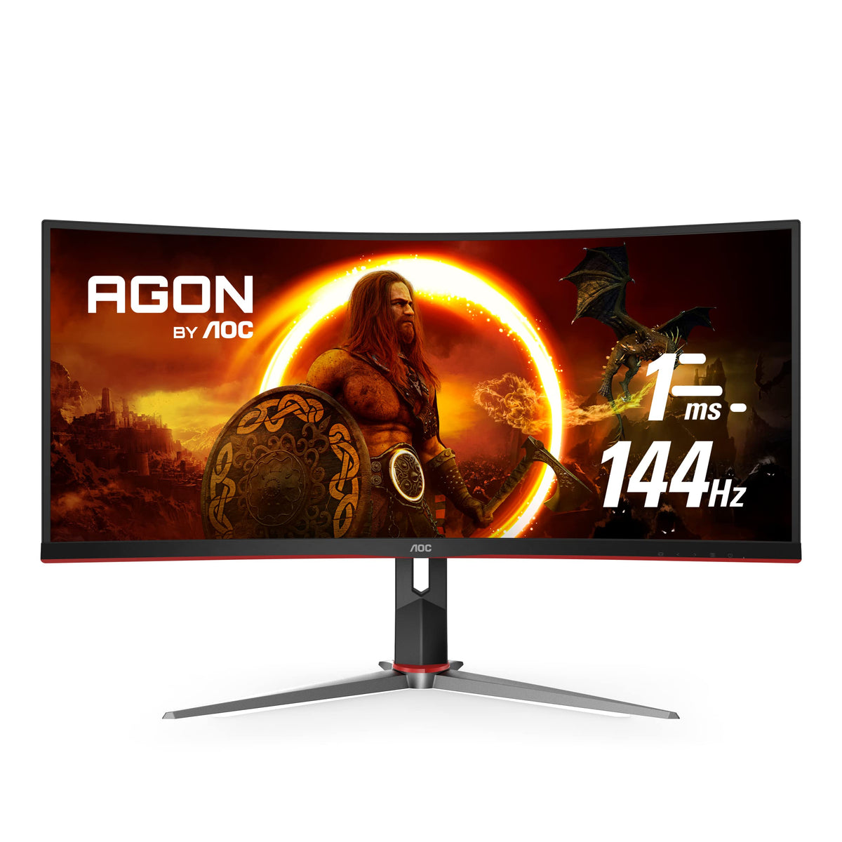 34" Curved UltraWide QHD VA Gaming Monitor O512531