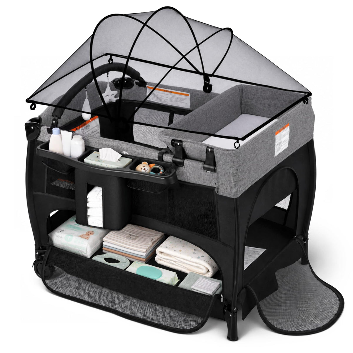 Baby Pack and Play with Bassinet V7326
