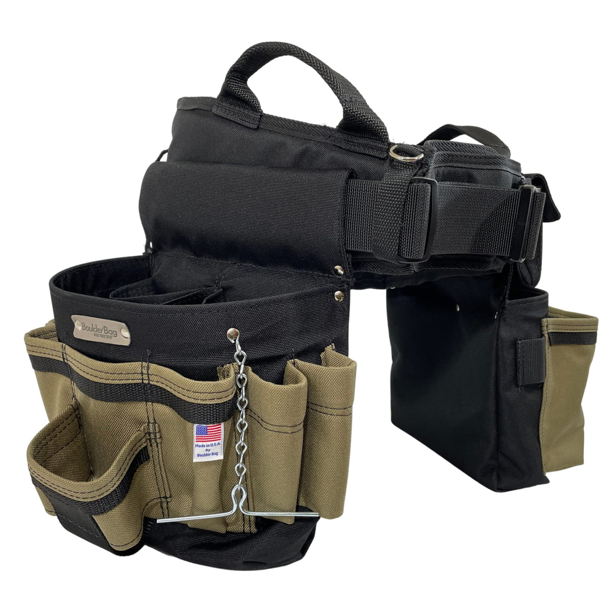 Tan Heavy Duty Tool Belt with Quick Release Buckle J833765