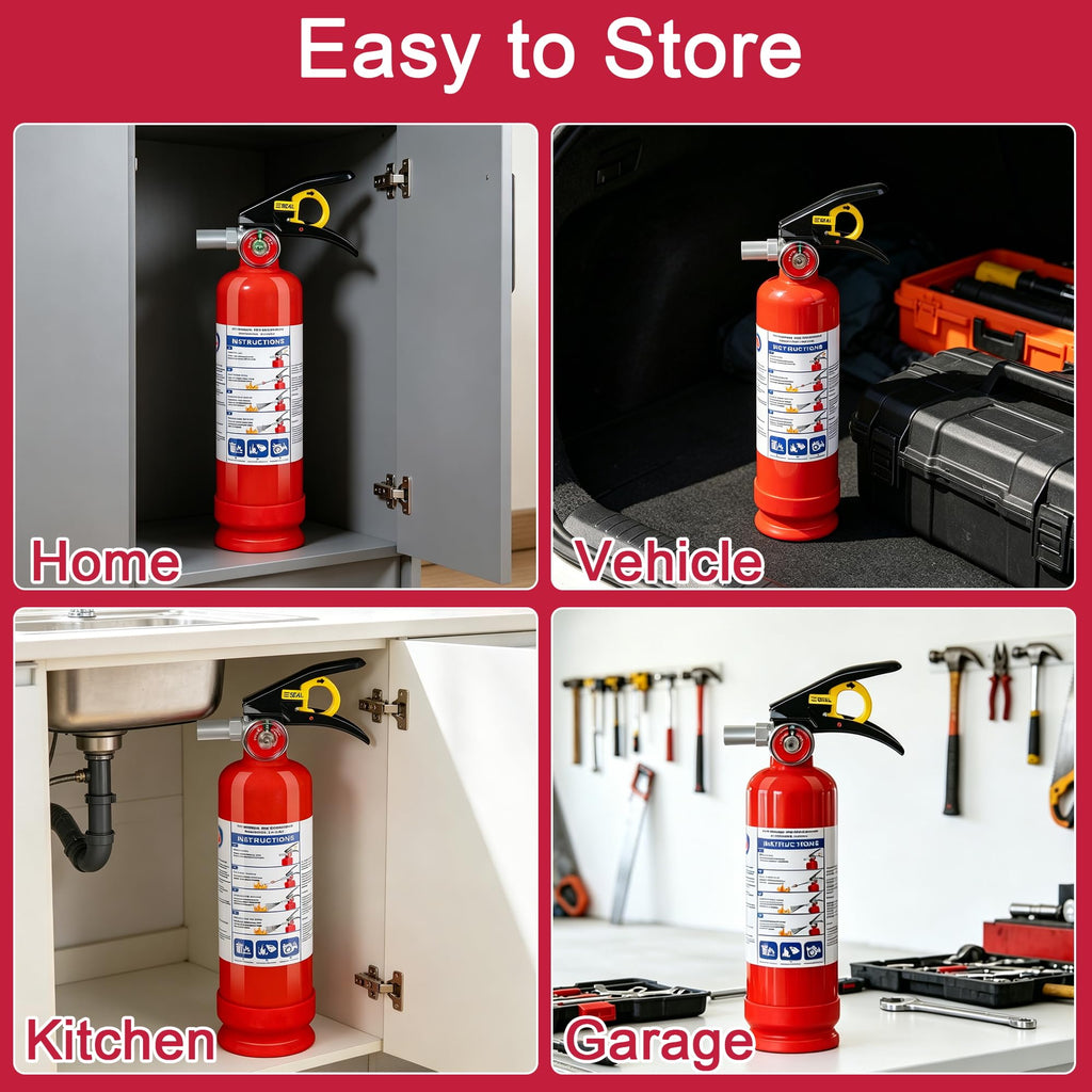 2.5lb Multi-Class Dry Powder Fire Extinguisher H45253