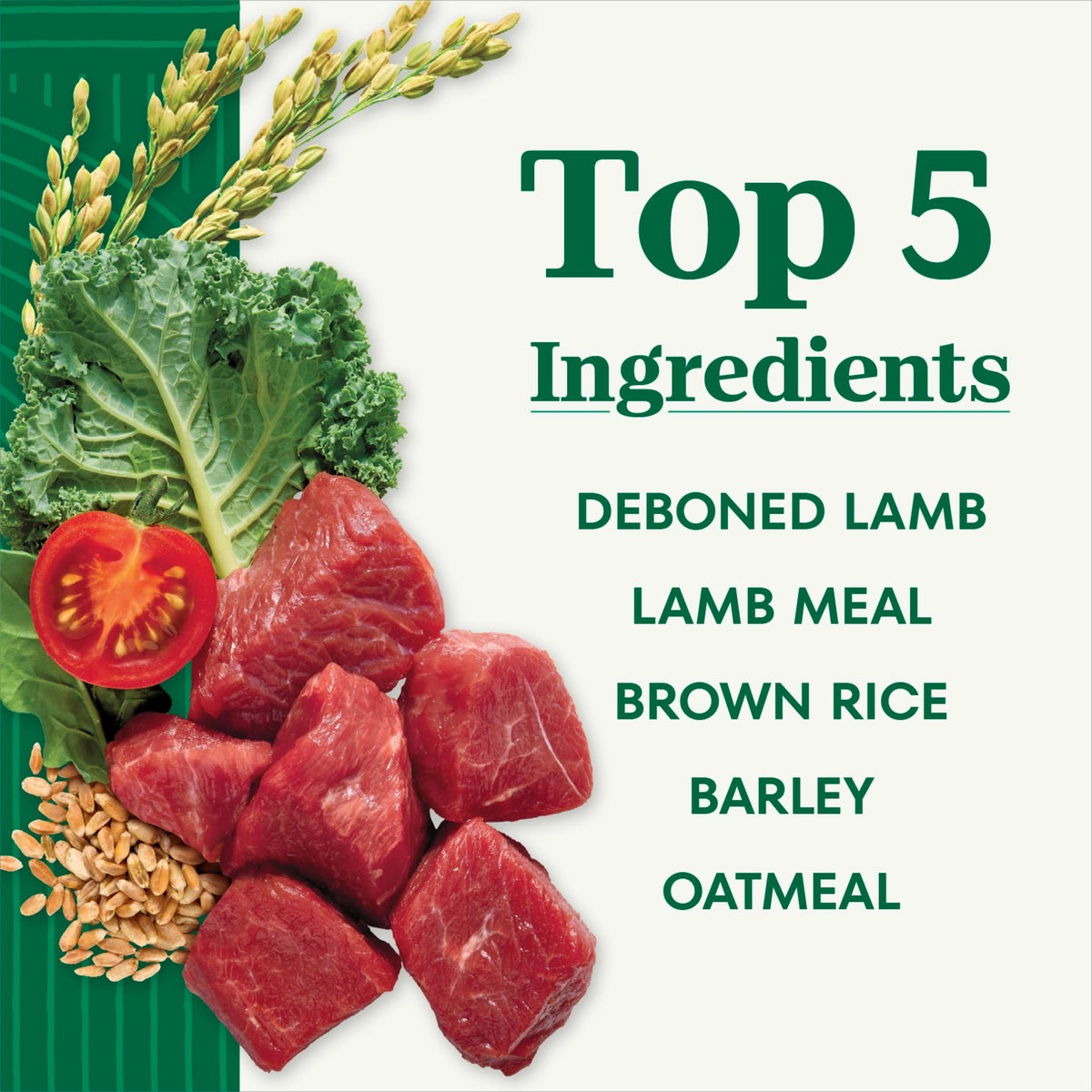 Adult Dry Dog Food, Lamb & Brown Rice Recipe, 36 lb K398