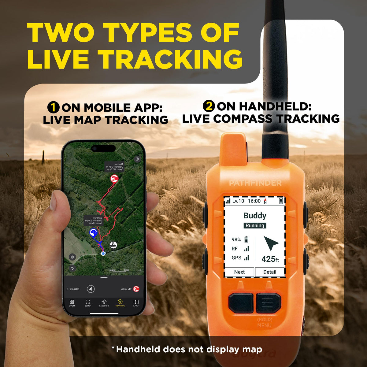 GPS Dog Tracking and Training System I3305