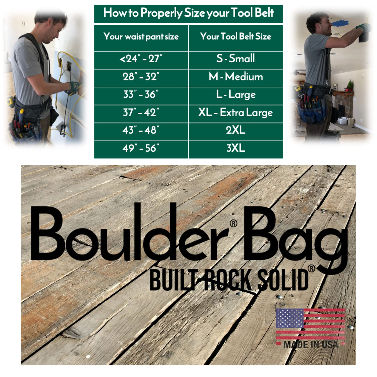 Tan Heavy Duty Tool Belt with Quick Release Buckle J833765