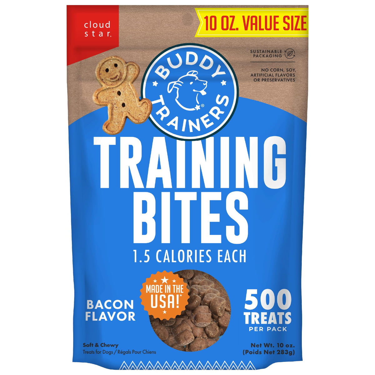 Soft & Chewy Bacon Dog Treats 10 oz U695550