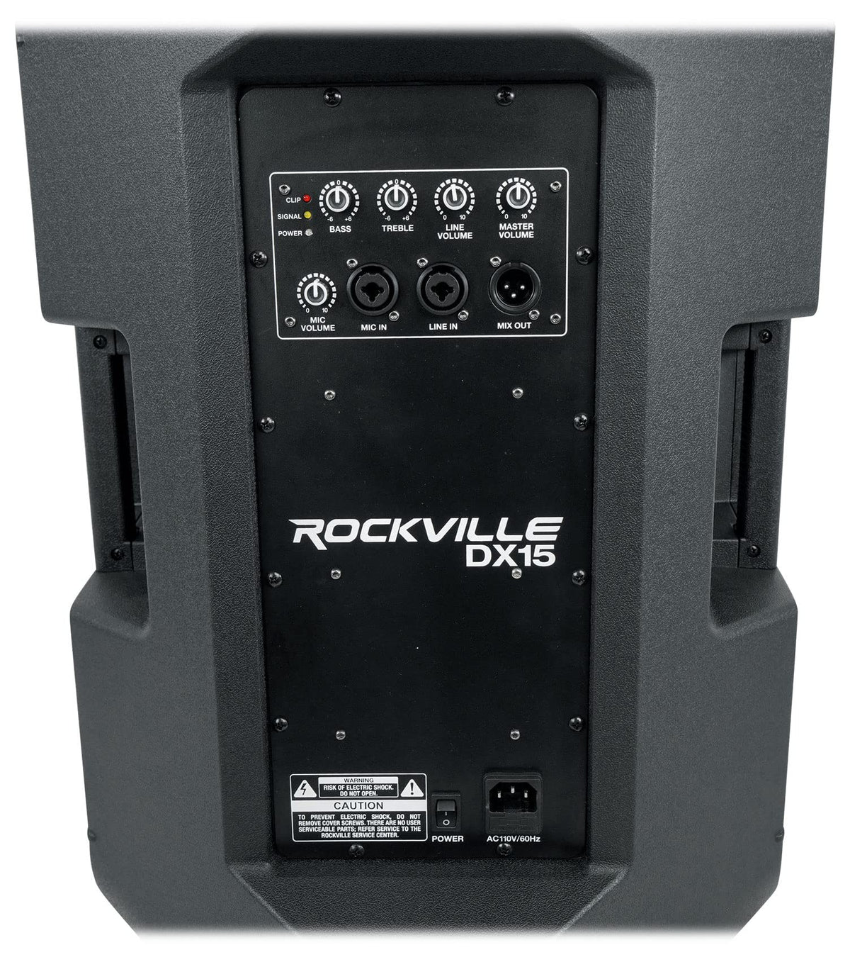 15" Powered Active DJ PA Speaker Pair with Stands D701204