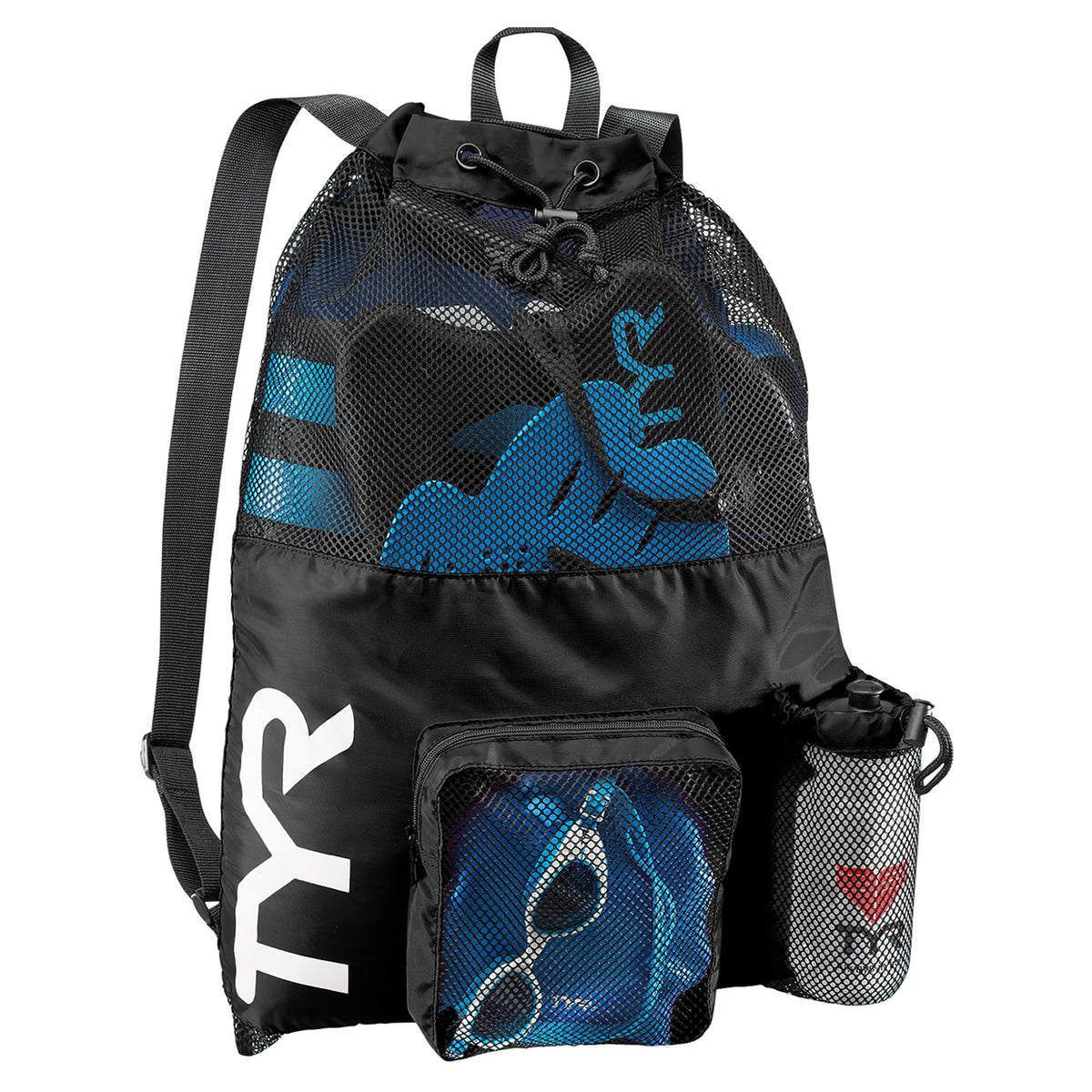Black Mesh Backpack U656684