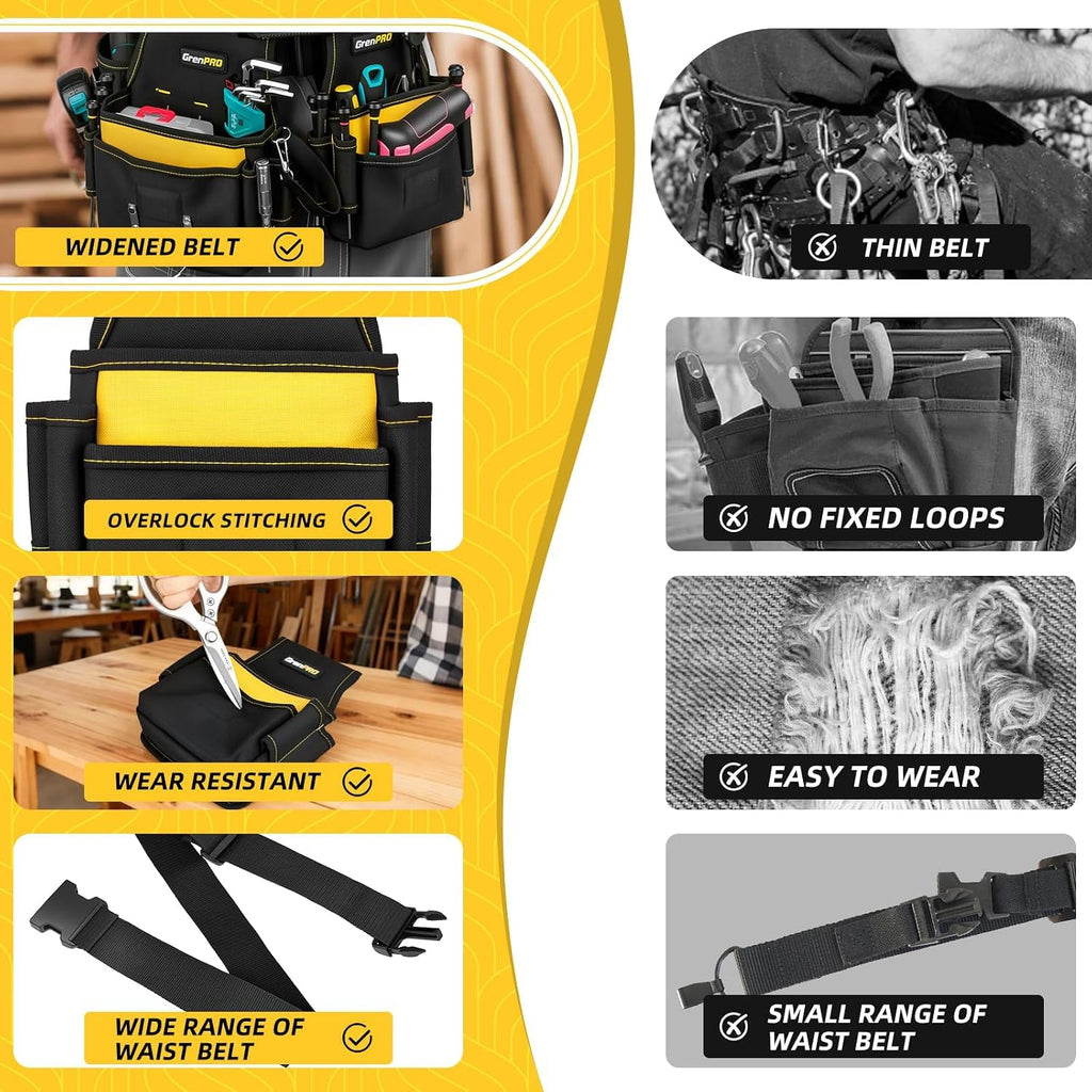Magnetic 29 Pocket Tool Belt S342598