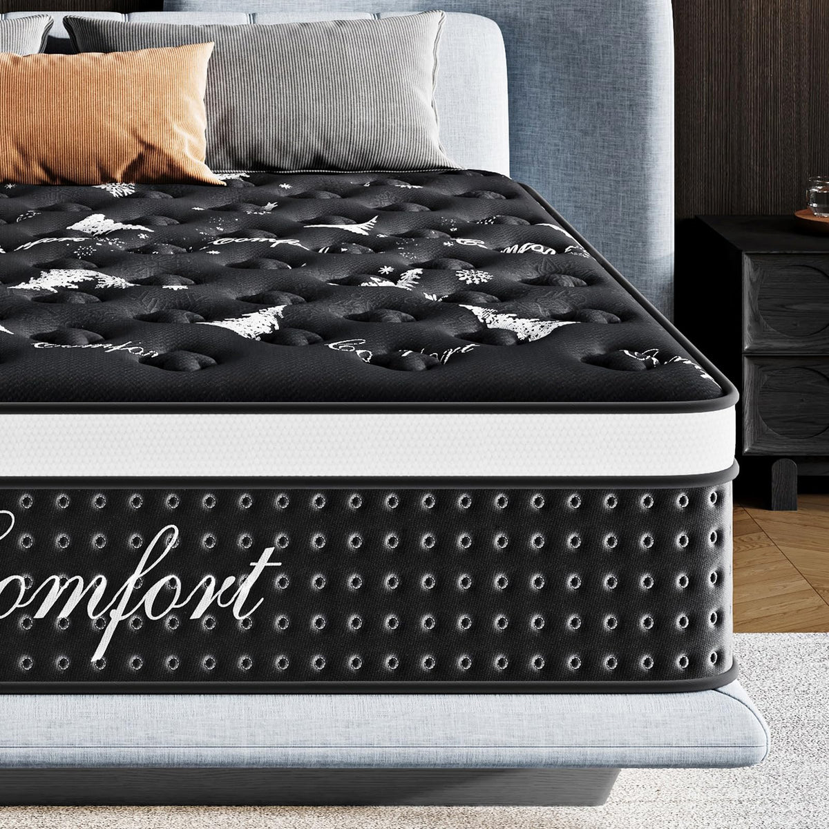 12 Inch Full Hybrid Mattress with Pocket Springs & Cooling Memory Foam C36427