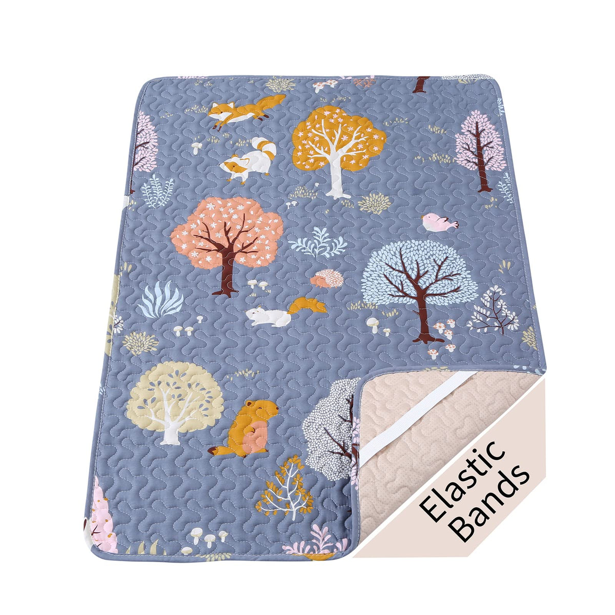 Soft Mini Crib Sheet Pack N Play Mattress Pad M6184