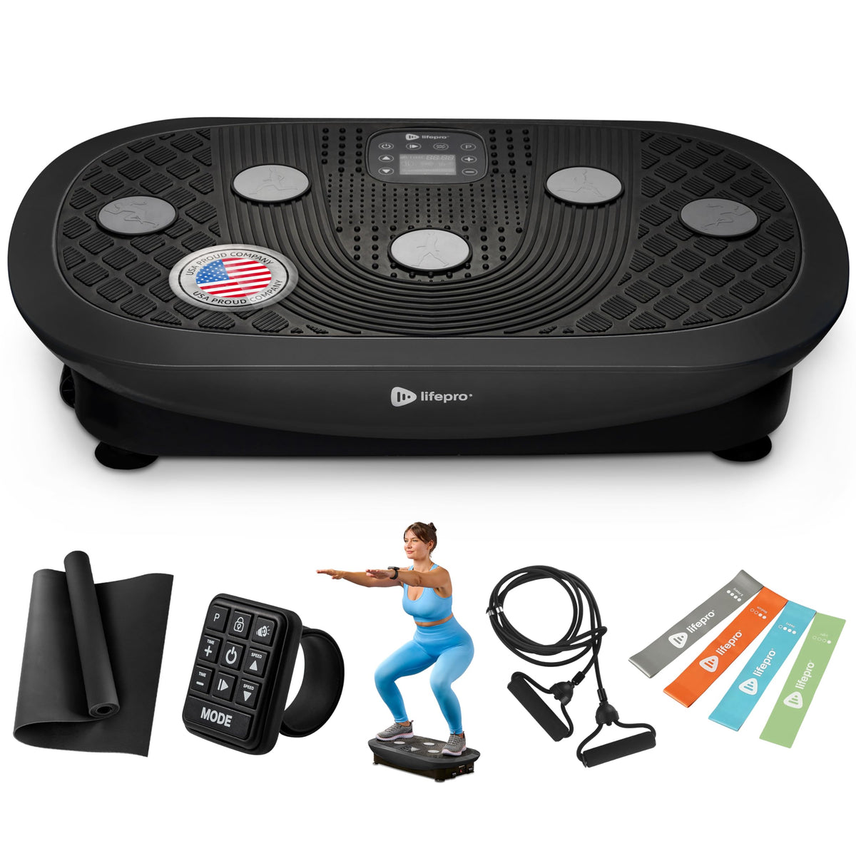 Vibration Plate Exercise Machine with 7 Training Modes Z422