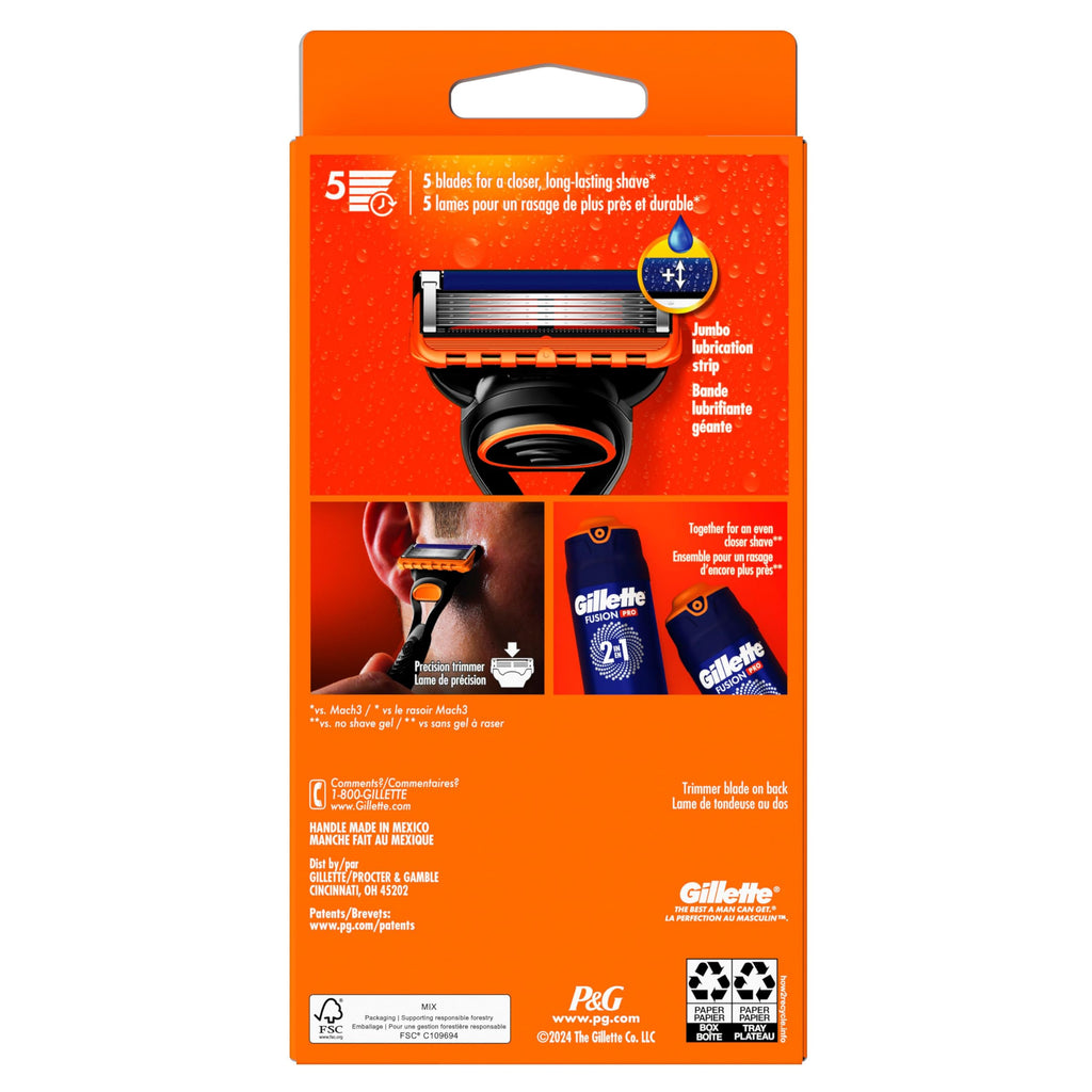 Razor Handle + 1 Razor Blade Refill F597159