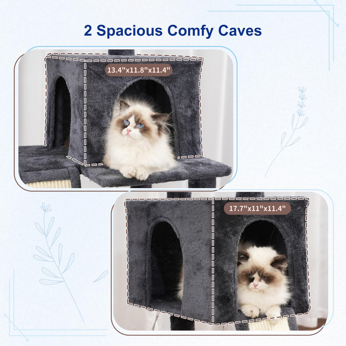 71'' Cat Tree with Scratching Post V83003