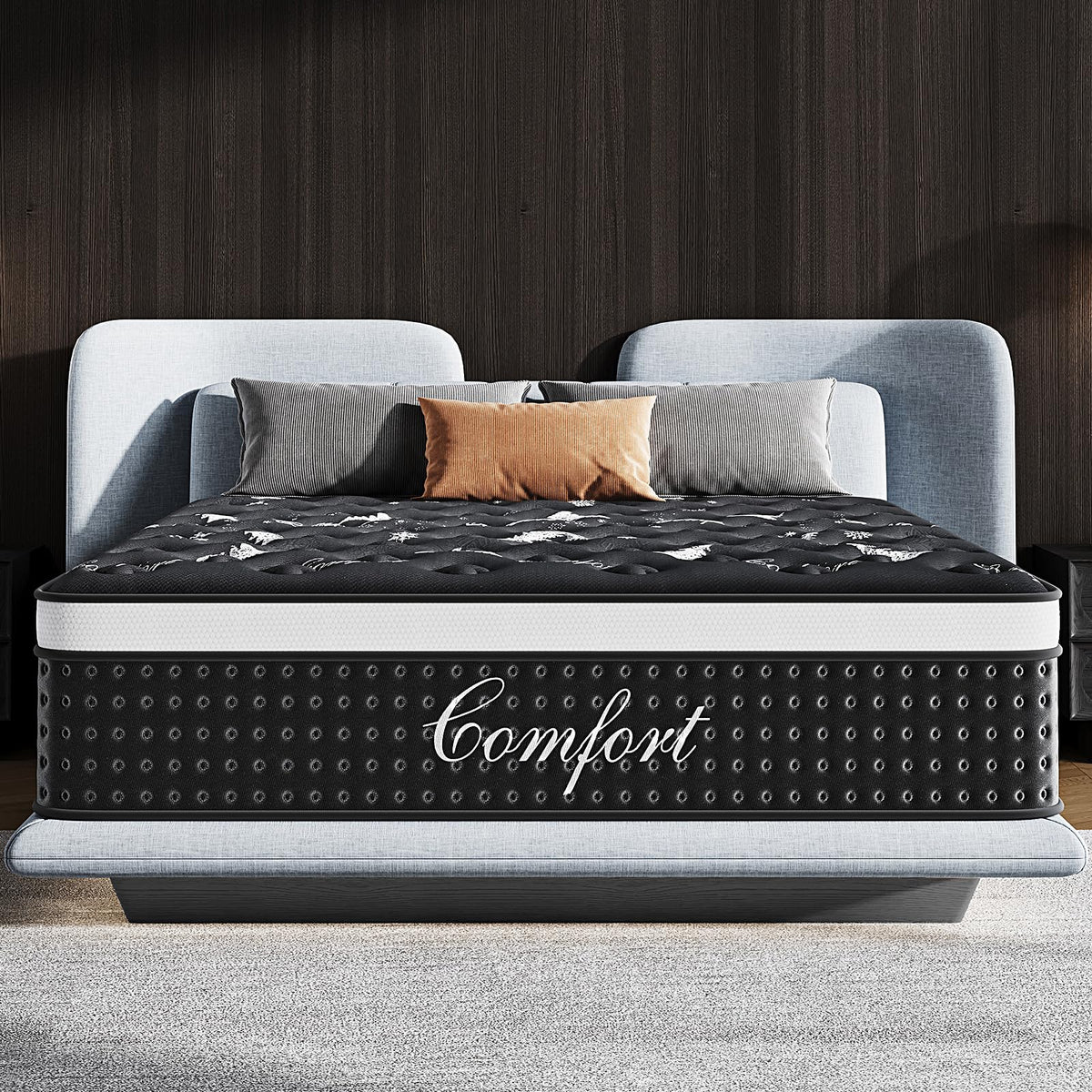 12 Inch Full Hybrid Mattress with Pocket Springs & Cooling Memory Foam C36427