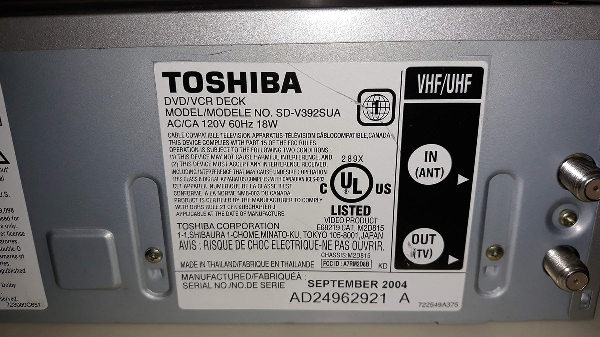 DVD/VCR Combo, Silver X11180