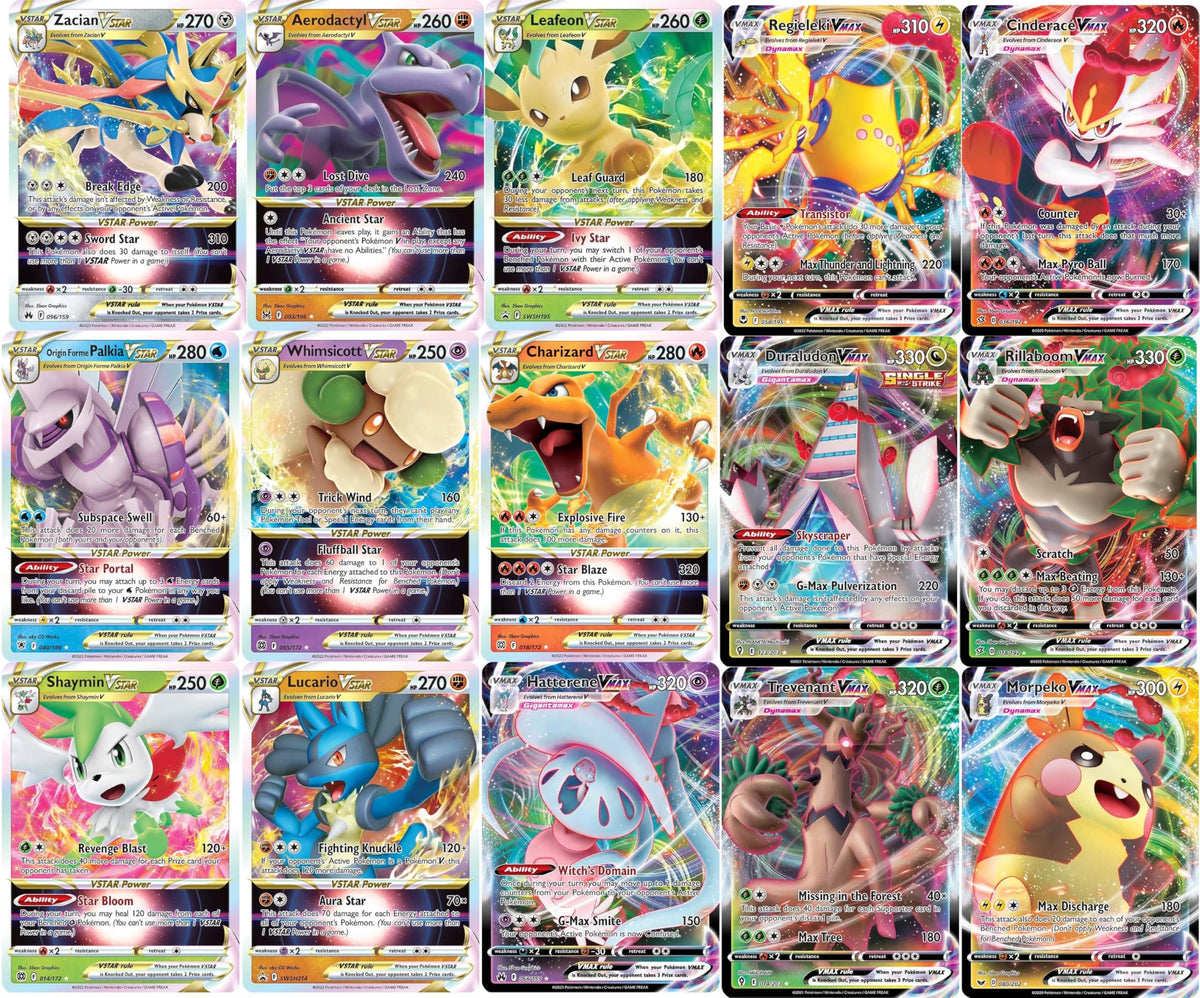 Pokemon 5 VMAX/VSTAR Card Lot C512726